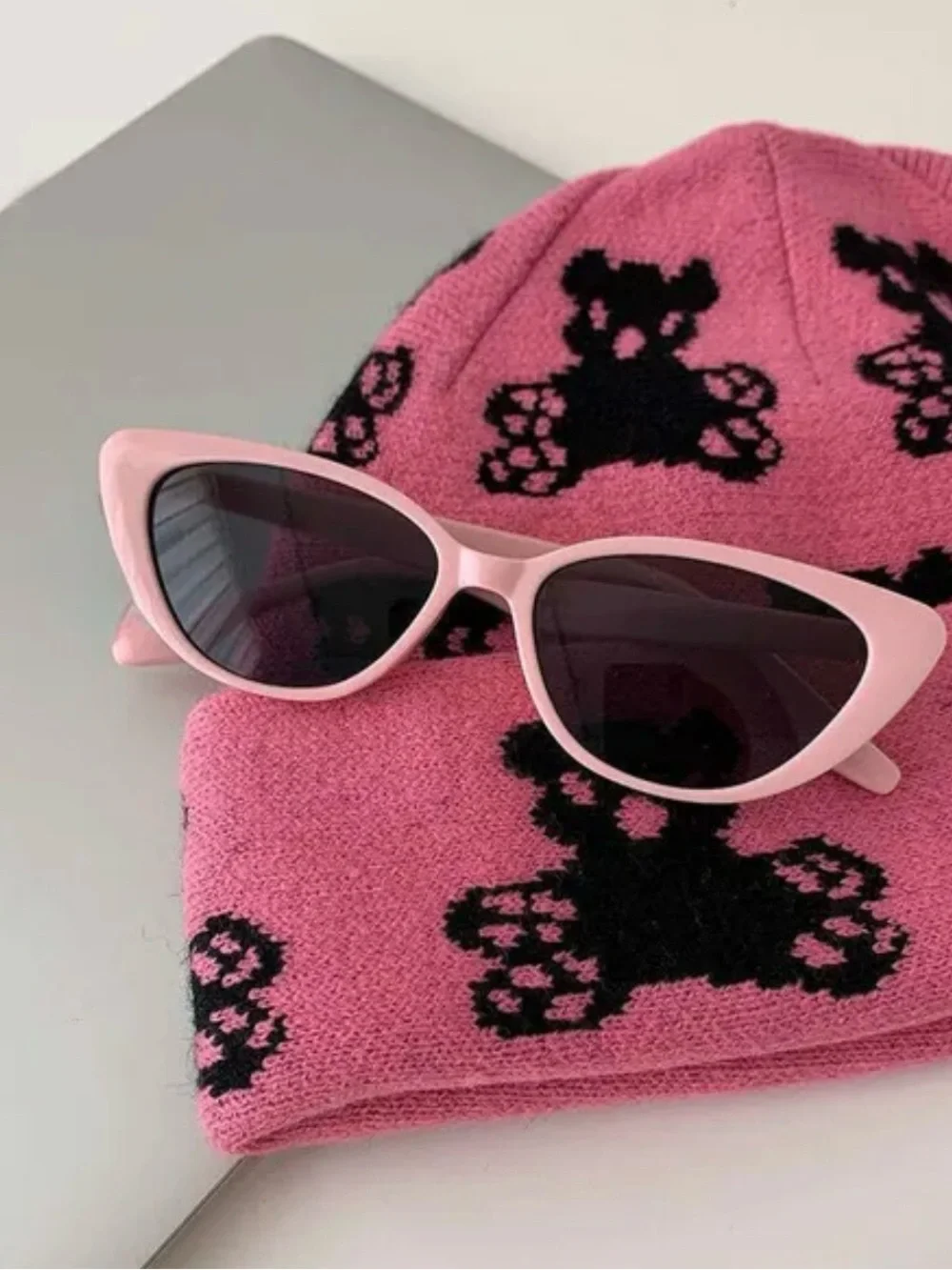 Pink Cat Eye Sunglasses for Women - Fashion Accessory